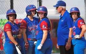 Team BC off to the gold medal game in women's softball